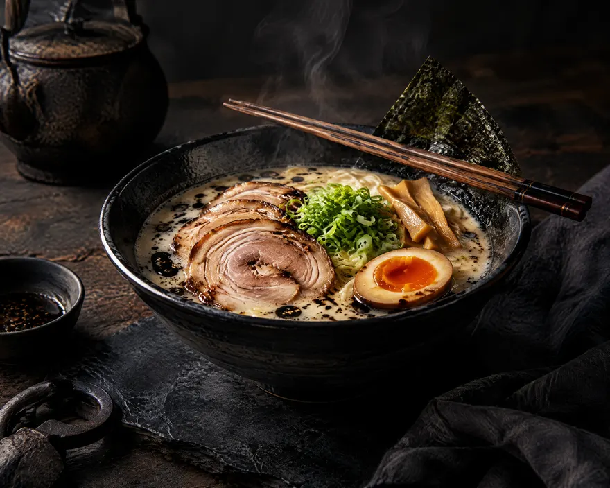 Ramen tonkotsu de la casa